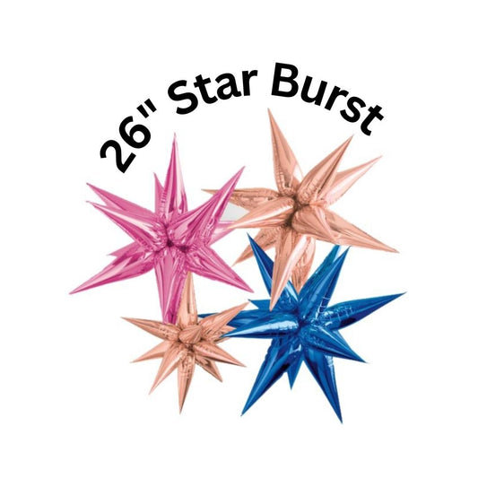 26" Star Burst Foil