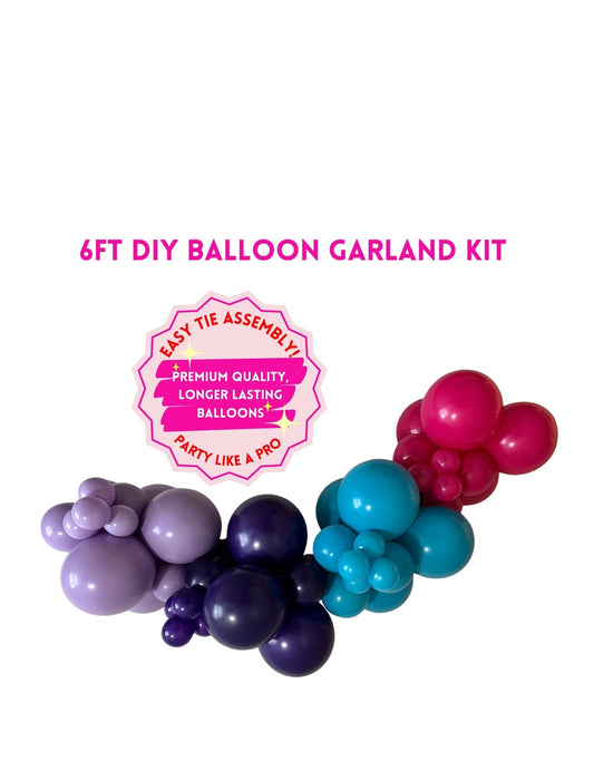 6ft "FUN" DIY Balloon Garland Kit