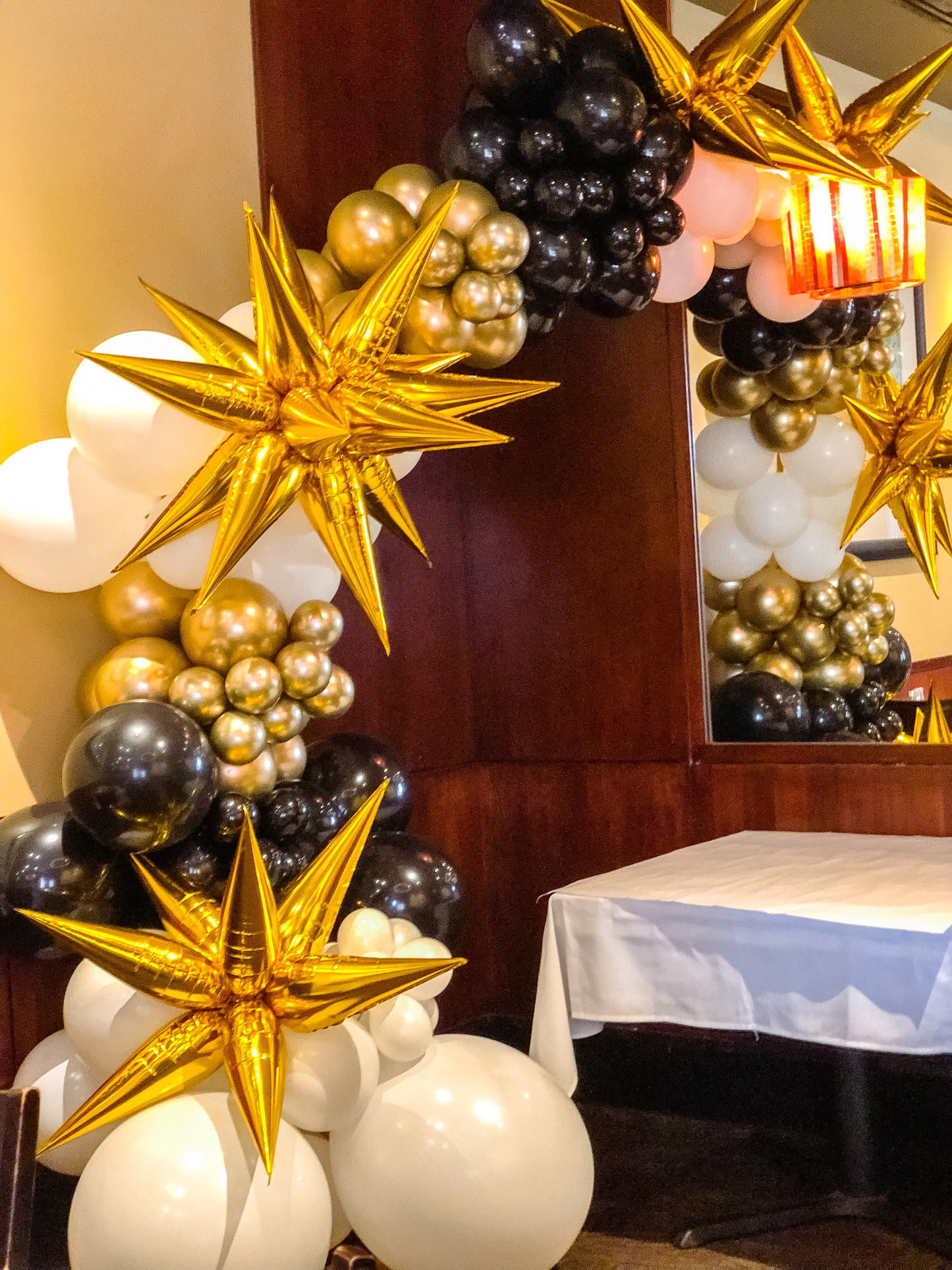 Gold Arch Stand Rental