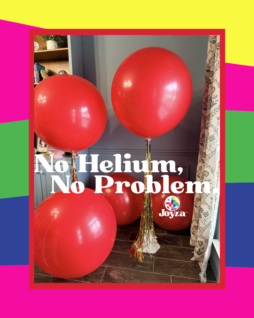 No Helium No Problem! Easy DIY Balloon Decoration Hack