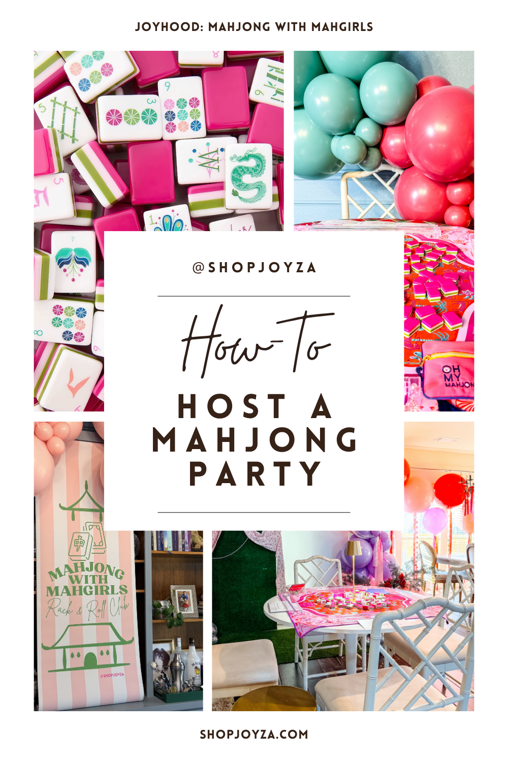 How to Host a Chic Mahjong Party with Easy Balloon Decor (Joyza Guide)