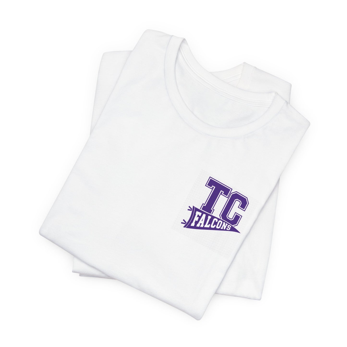 TC Falcons Mascot Crest T-Shirt | Creek Falcons Tee