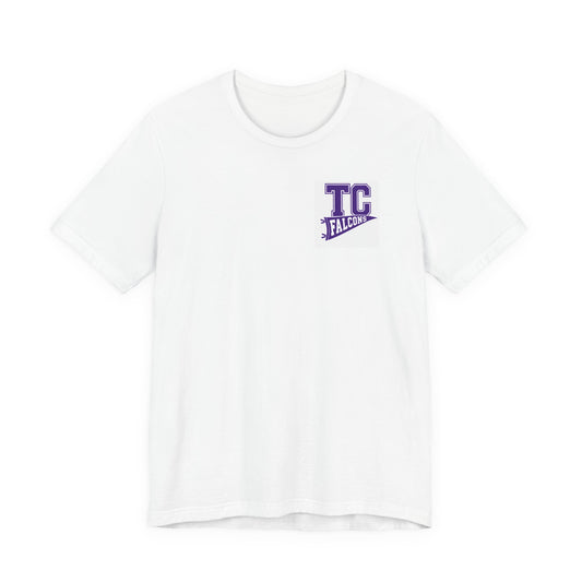 TC Falcons Mascot Crest T-Shirt | Creek Falcons Tee