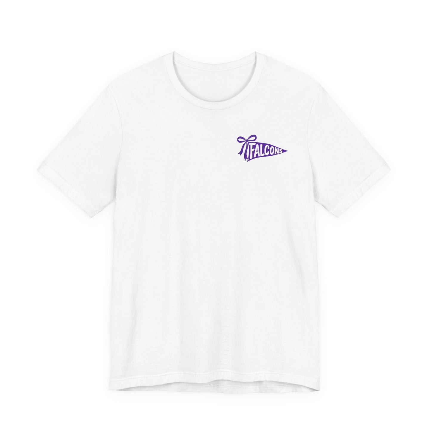 Timber Creek Falcons tee | School mascot pennant and falcon logo