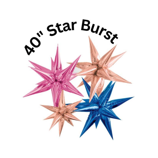 40" Star Burst Foil