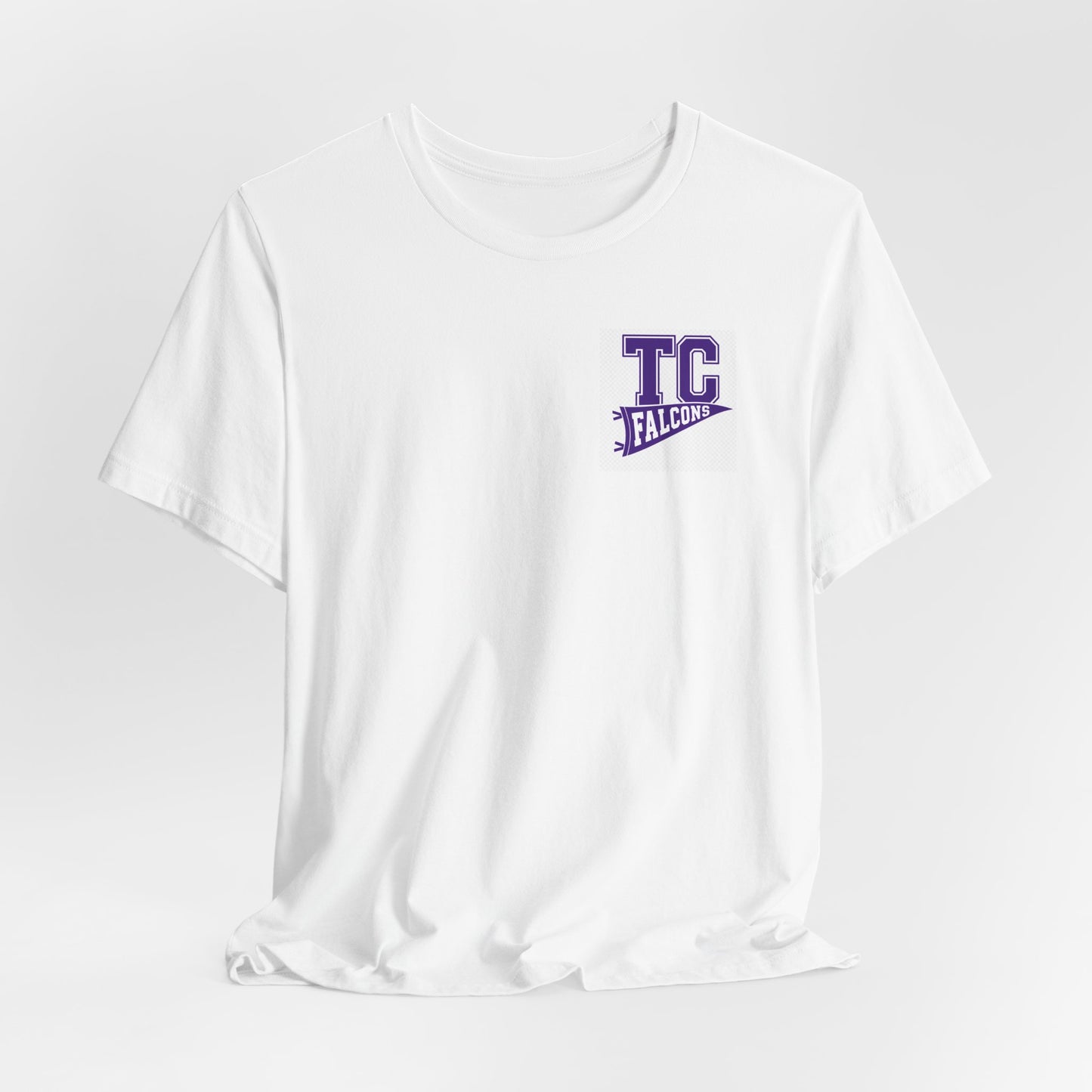 TC Falcons Mascot Crest T-Shirt | Creek Falcons Tee